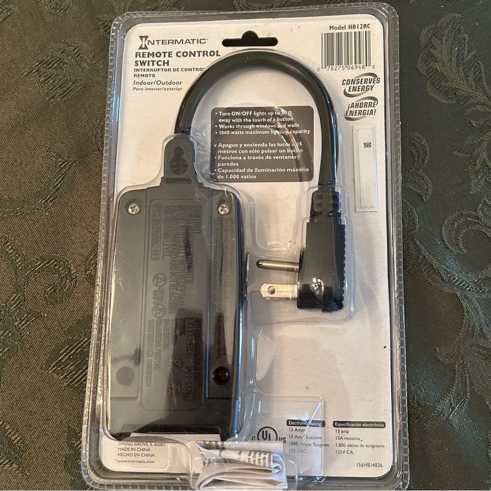 Remote Control Switch - Black - Picture 4 of 5